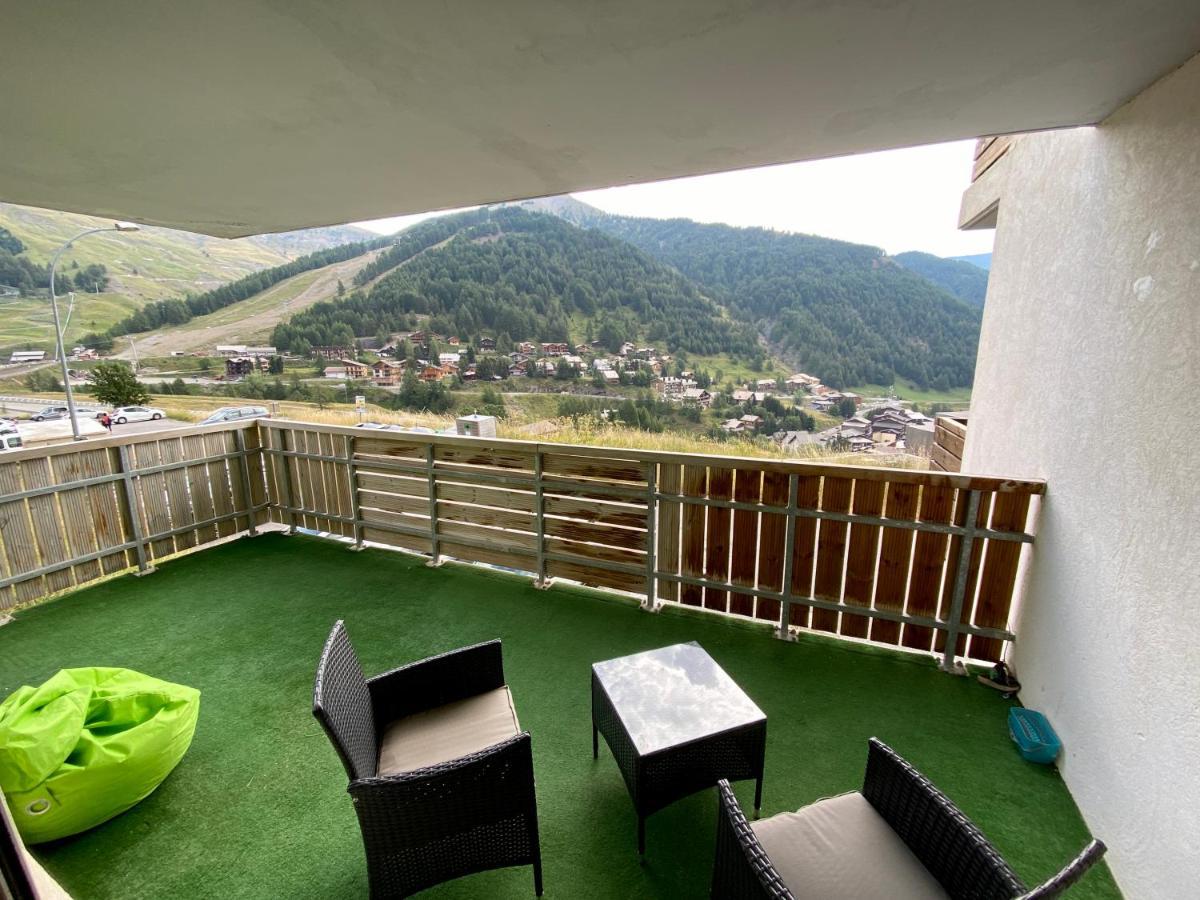 3 Pieces La Foux D Allos Vue Montagne Et Station 외부 사진